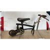 Image 4 : Clown Bicycle Frame and Parts: Handlebars, Seat, Pedals, Chain, Rear Wheel for Parts or Repair