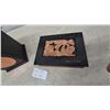 Image 4 : Two Wood and Copper Art Pieces by Clarence Dwells