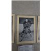 Image 3 : Vintage 1950s Chicago Blackhawks Bee Hive Hockey Photo Lot: Eric Nesterenko, Joe Papike, and Bob