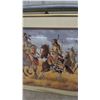 Image 4 : Framed Print of Native American Horsemen by Michael Gentry, with COA