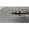 Image 2 : First Nations-Style Wood and Fur Tomahawk with Stone and Leather Wrap