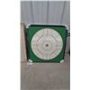 Image 5 : Munro Games Ltd. Crokinole-Wam-Poo Board and Original Box, Model 850, Made in Canada. 26.6”×26.6”