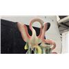 Image 3 : Vintage 1957 Lane and Co Mid-Century TV Lamp, Flamingo Bird Design, Van Nuys California