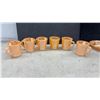 Image 8 : Vintage Anchor Hocking Fire King Lustreware Pineapple Vases and Tilted Ball Jugs