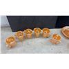 Image 9 : Vintage Anchor Hocking Fire King Lustreware Pineapple Vases and Tilted Ball Jugs