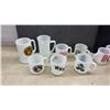 Image 3 : Vintage Lot of Milk Glass Mugs and Cups