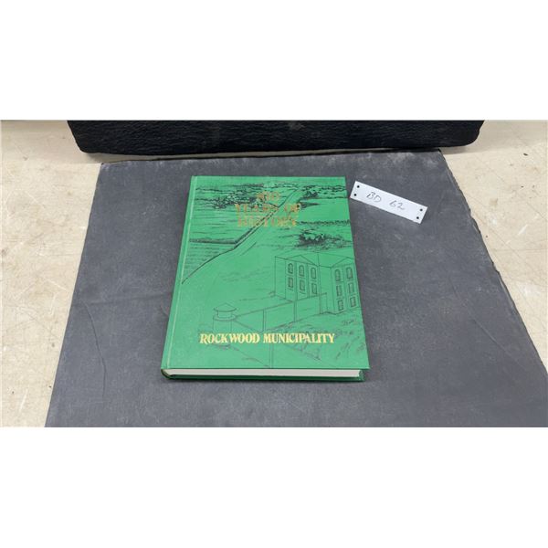 Vintage Rockwood, Manitoba Hardcover Town History Book