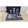 Image 1 : Connor Hellebuyck Winnipeg Jets and Manitoba Moose Bobblehead Lot with 3 Programs