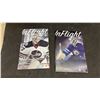 Image 2 : Connor Hellebuyck Winnipeg Jets and Manitoba Moose Bobblehead Lot with 3 Programs