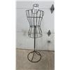 Image 1 : Vintage Mid-Century Full-Size Wire Dress Form Mannequin