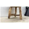 Image 2 : Rustic Wooden Log Stool, Heavy and Sturdy
