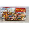 Image 4 : Vintage 1950s Schuco West German Tin Toy "Toboggan" Roller Coaster with Wind-Up Cars, in Box