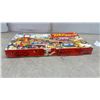 Image 5 : Vintage 1950s Schuco West German Tin Toy "Toboggan" Roller Coaster with Wind-Up Cars, in Box