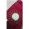 Image 2 : Mid-Century Modern Sunburst Wall Clock, Model No. 60, and Power Cord. 15” diameter. Working