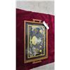 Image 1 : Art Deco Painted Glass Tray with Handles, Depicting a Dancer and Moonlit Scene