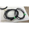 Image 5 : 8 Black Extension Cords, 8' to 18'