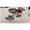 Image 1 : Torcan 2 Amps Charger, 1 Set Booster Cables and 7 Cable Clamps