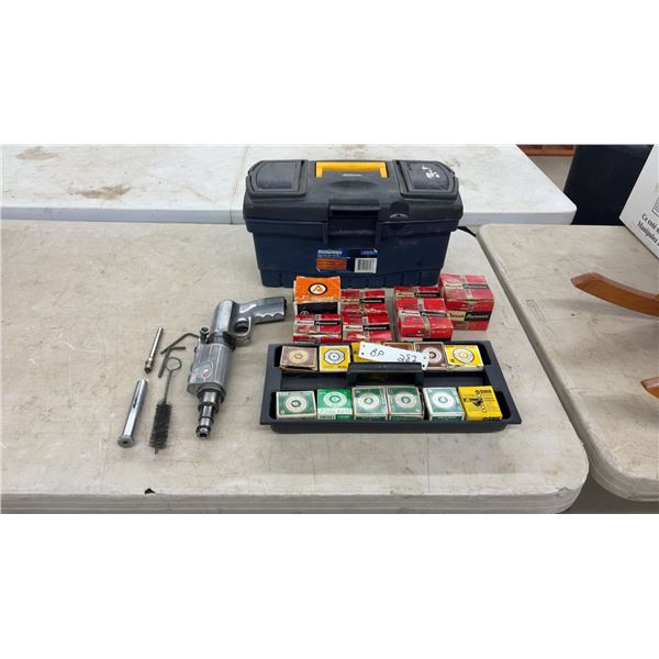 Ramset Powder-Actuated Fastening Tool with Fasteners and Crimp Load Shots