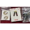 Image 2 : Fashion Jewelry, Coca-Cola Dangle Earrings, Hoop Earrings, Necklaces, Brooches