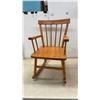 Image 4 : Child's Wooden Rocking Chair and Plastic Chair with Umbrella