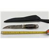 Image 7 : Vintage Rica Solingen Fixed Blade Hunting Knife with Sheath and Four Vintage Jack Knives