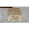 Image 9 : Vintage Oak Box Barber Travel Kit with Vintage Barber Tools