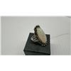 Image 9 : Nine Women's Fashion Rings with Opal, Turquoise, and Blue and White Cabochons
