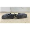 Image 5 : Pair of Ford F-150 Power Heated Side View Mirrors, 2004-2008, Black with Silver Caps