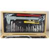 Image 5 : Hobby and Craft Knife Toolkits in Wooden Cases With Vernier Caliper and Sharpening Stone
