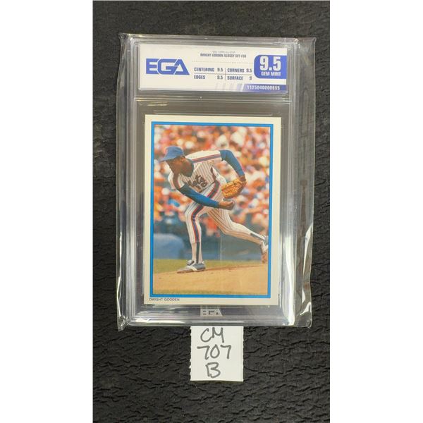 Graded Dwight Gooden Rookie Baseball Card