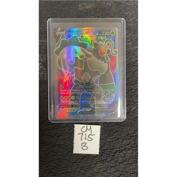 Pokemon Rillaboom Foil Card