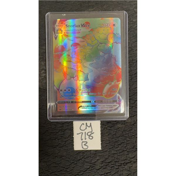 Pokemon Snorlax Foil Card