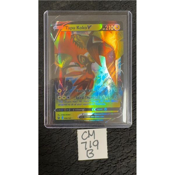 Pokemon Tapu Koko Foil Card