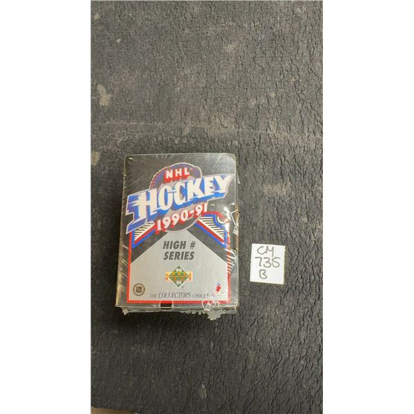 Sealed 1990-91 Upper Deck Hockey High Series Complete Set