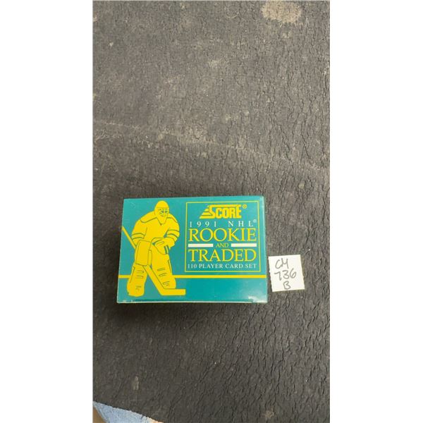 Sealed 1991 Score Hockey Rookie and Traded Complete Set