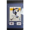 Image 2 : Signed Framed Zach Bogostan Winnipeg Jets 16.5” x20.5” Photo