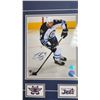Image 3 : Signed Framed Zach Bogostan Winnipeg Jets 16.5” x20.5” Photo