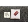 Image 1 : 18.5ct Natural Untreated Ruby, Emerald Cut, 10.5mm x 18.3mm