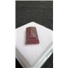 Image 7 : 18.5ct Natural Untreated Ruby, Emerald Cut, 10.5mm x 18.3mm