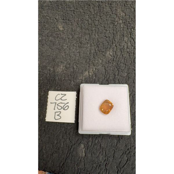 5.2 Carat Imperial Topaz, Untreated, Oval Cut, 8.3mm x 10.5mm, Retail $730