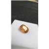 Image 3 : 5.2 Carat Imperial Topaz, Untreated, Oval Cut, 8.3mm x 10.5mm, Retail $730