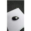 Image 6 : 2.8 Carat Natural Black Onyx Untreated Pear Cut Gemstone, 8.0mm x 11.9mm, Retail $240