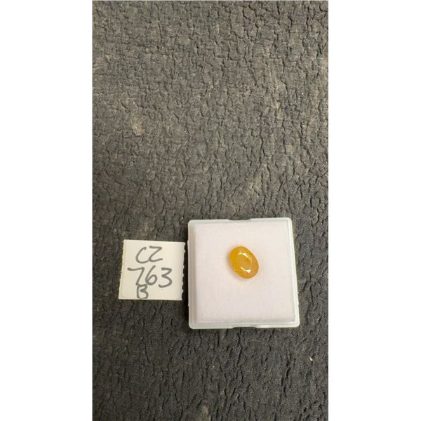 6.3ct Natural Untreated Yellow Sapphire, Oval Cut, 8.8mm x 11.9mm