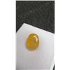 Image 2 : 6.3ct Natural Untreated Yellow Sapphire, Oval Cut, 8.8mm x 11.9mm