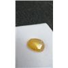 Image 8 : 6.3ct Natural Untreated Yellow Sapphire, Oval Cut, 8.8mm x 11.9mm