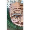 Image 5 : Pair of Framed Needlepoint Portraits: Man with Pipe and Woman in Scarf 22 × 28