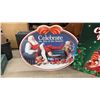 Image 2 : Two Coca-Cola Christmas Signs: "Celebrate the Joys of the Season!" 55 × 43” and "Celebrate the
