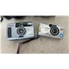 Image 5 : Lot of 7 Cameras: Vivitar, Kodak Advantix 1600 auto, Pentax auto 110, Easy Shot ES38D EV, Olympus S