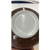 Image 3 : Pyrex Brown and Orange Floral Pattern Mixing Bowls, Set of 3: 2 Brown, 1 Beige