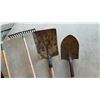 Image 2 : Yard Tools, Shovels, Leaf Rake, Garden Rake